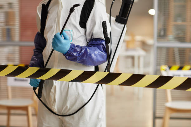 Professional Biohazard technician working in Springville, UT